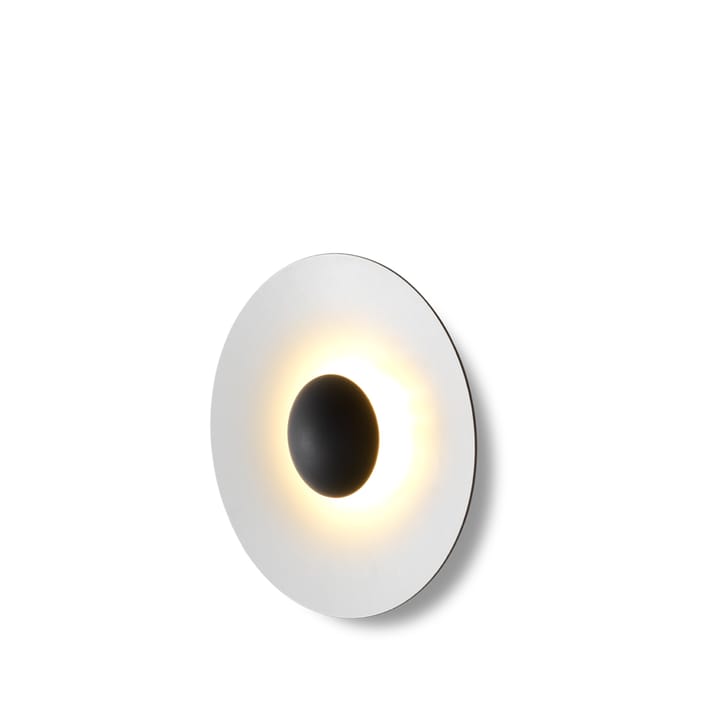 Ginger 32 C vegglampe - hvit/eik - Marset