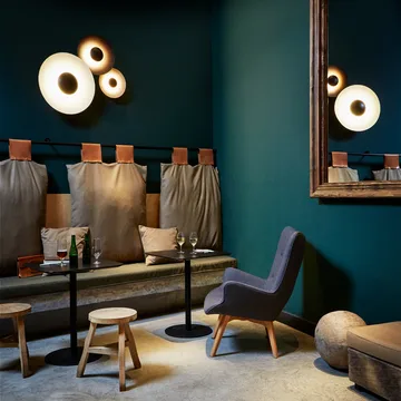 Ginger 60 C vegglampe - wenge - Marset