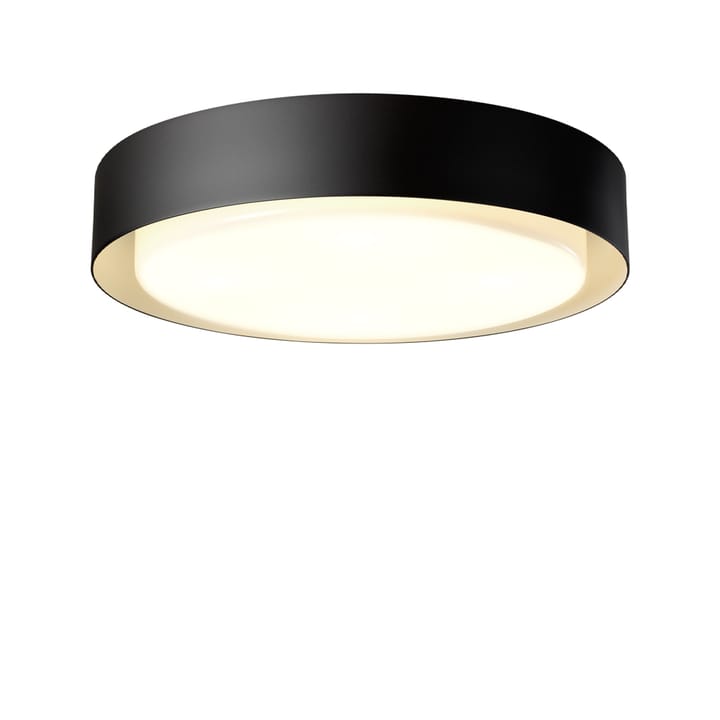 Plaff-On! vegg- og taklampe - svart, Ø50 cm, innfelt LED - Marset