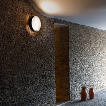 Plaff-On! vegg- og taklampe - svart, Ø50 cm, innfelt LED - Marset