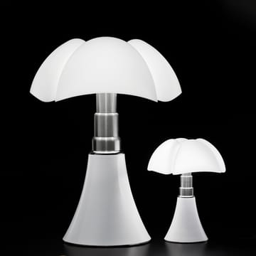 Pipistrello Mini bordlampe - agave Green-hvit skjerm - Martinelli Lucé