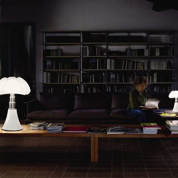 Pipistrello Mini bordlampe - hvit-hvit skjerm - Martinelli Lucé