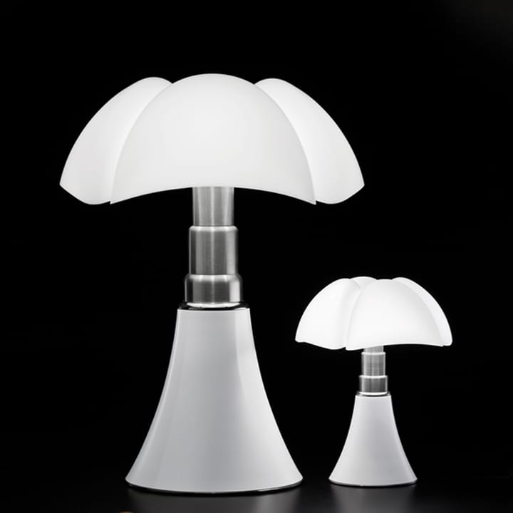 Pipistrello Mini bordlampe, mørkebrun-hvitt skjerm Martinelli Lucé