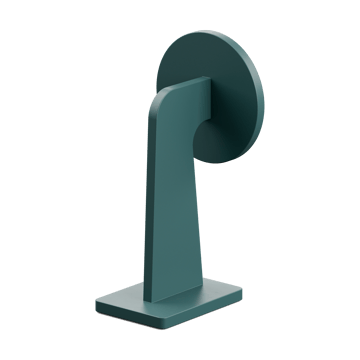 Buffer bokstøtte - Blue green - Massproductions