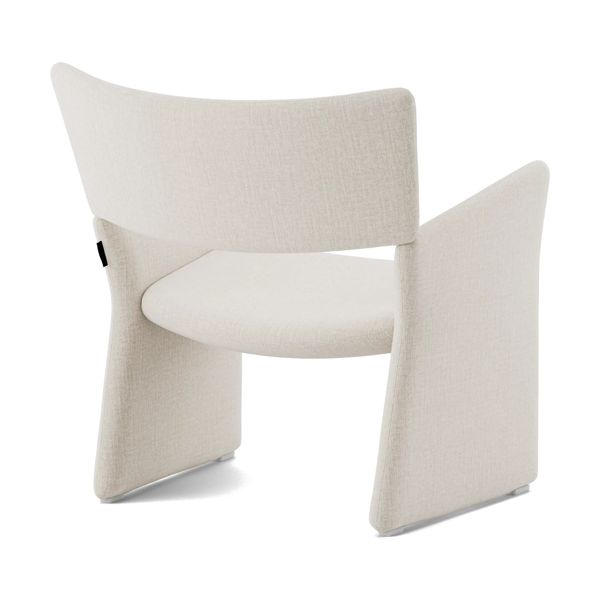 Crown Easy Chair lenestol, Linara 05 Porridge Massproductions