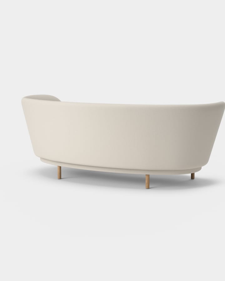 Dandy 3-siter sofa, Eik-Geneva Shingle-2854/120 Massproductions
