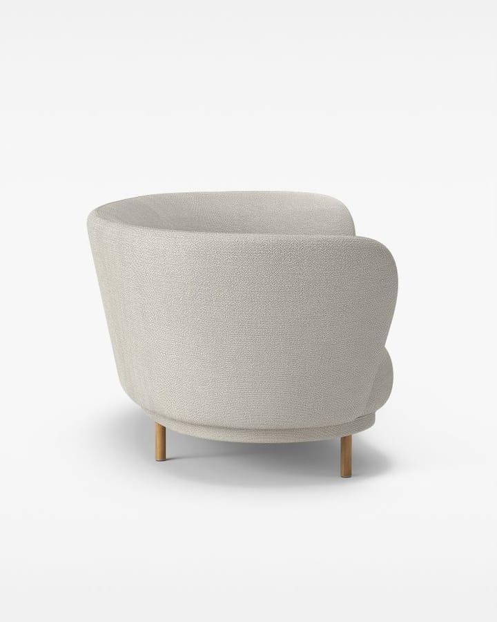 Dandy 3-siter sofa, Eik-Sacho Safire 007 Massproductions