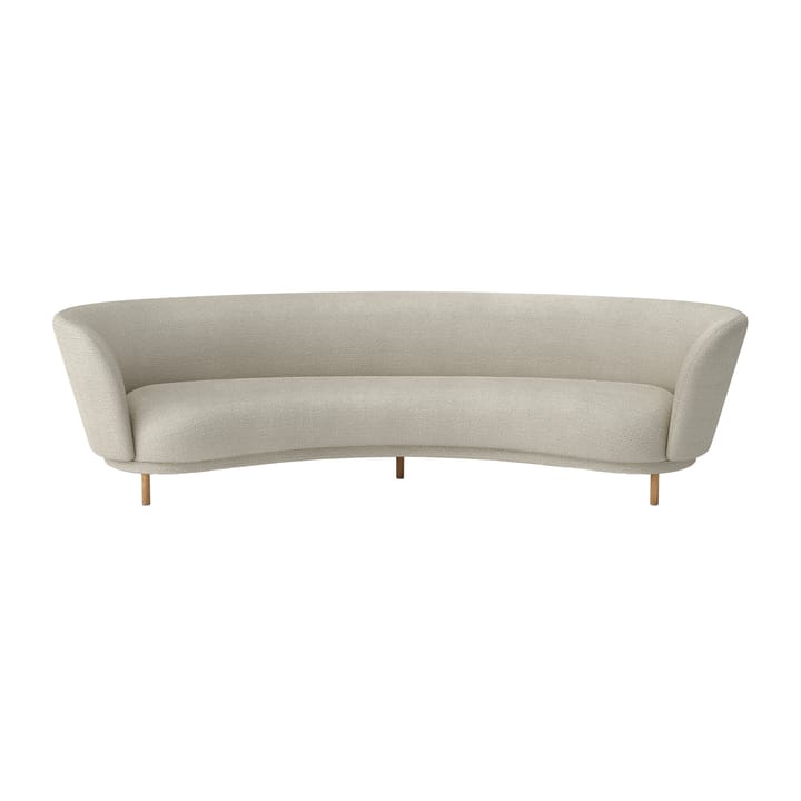 Dandy 4-seter sofa - Eik-Sacho Safire 007 - Massproductions