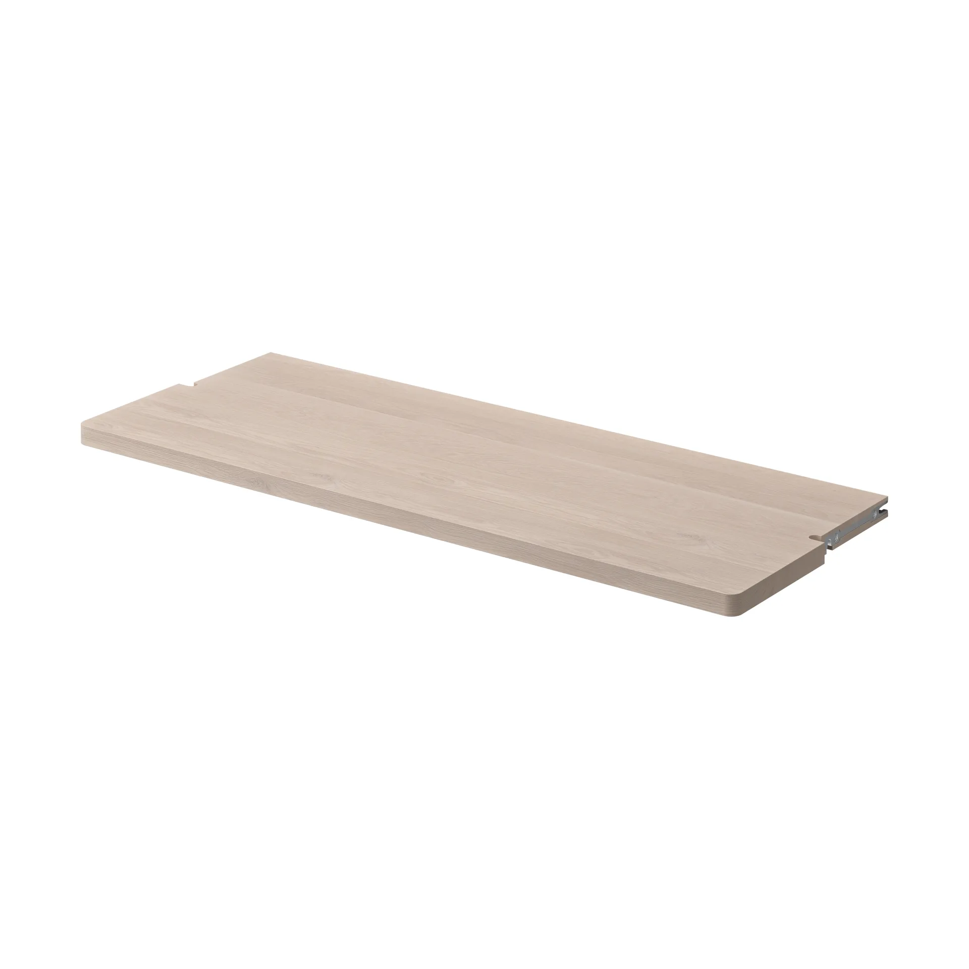 Gridlock Deep Shelf W800 hylleplate, Natural Ash Massproductions