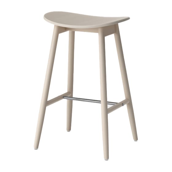Icha barstol 65 cm - Hvitoljet eik - Massproductions
