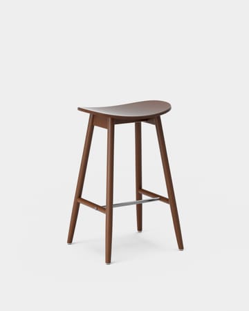 Icha barstol 65 cm - Valnøttbeiset bøk - Massproductions