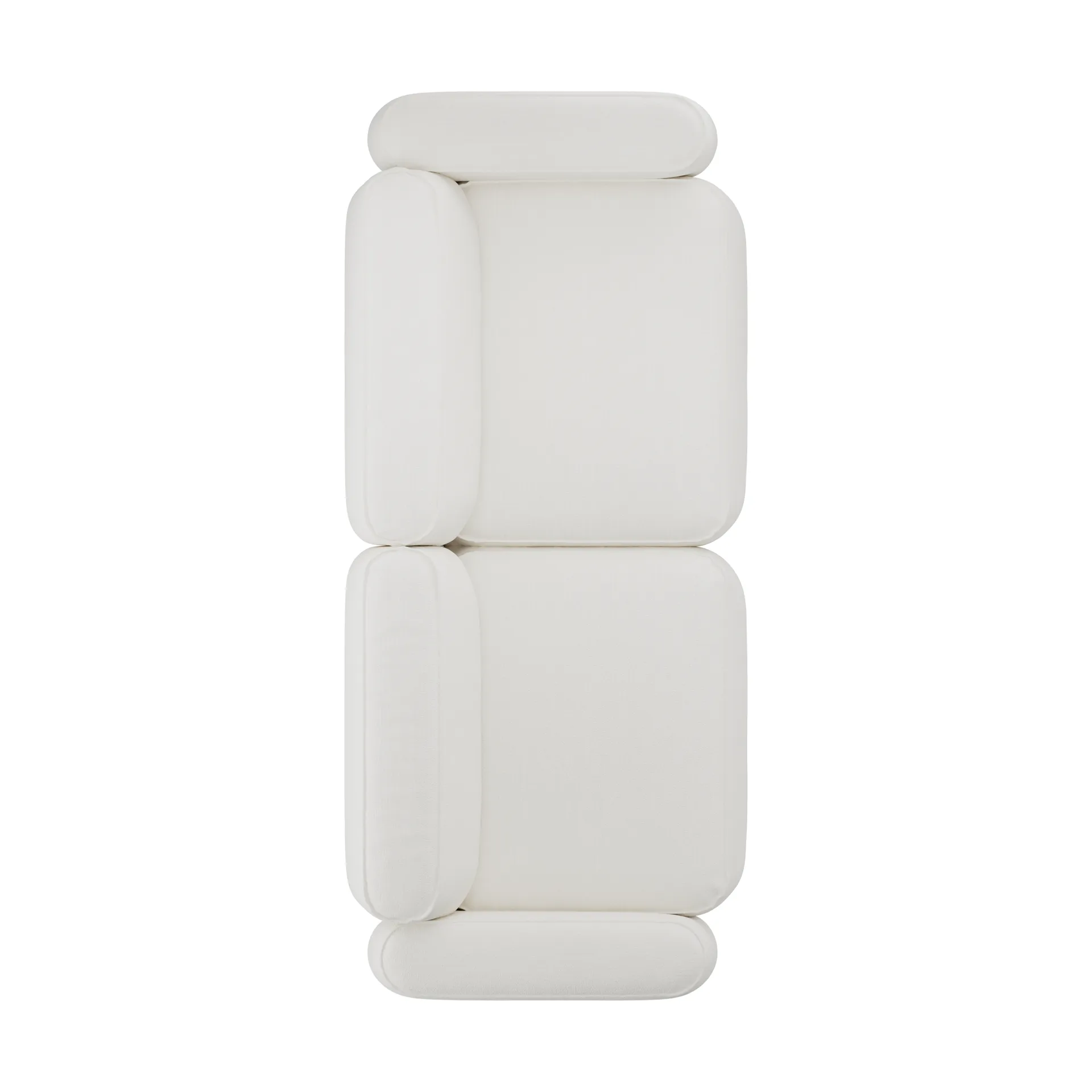 Patch 2,5-seters sofa, Ecriture 100 Massproductions