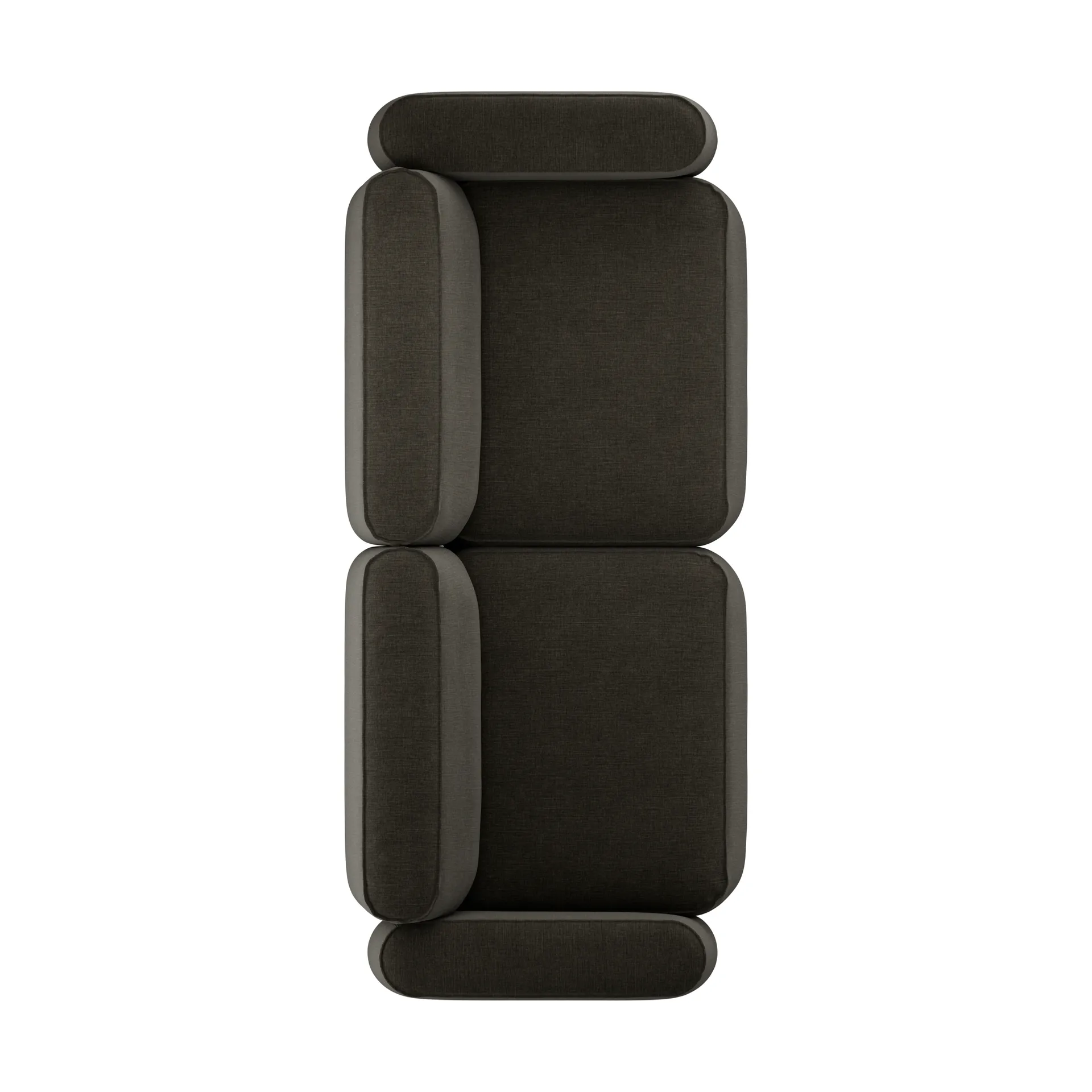 Patch 2,5-seters sofa, Linara 90 Espresso Massproductions