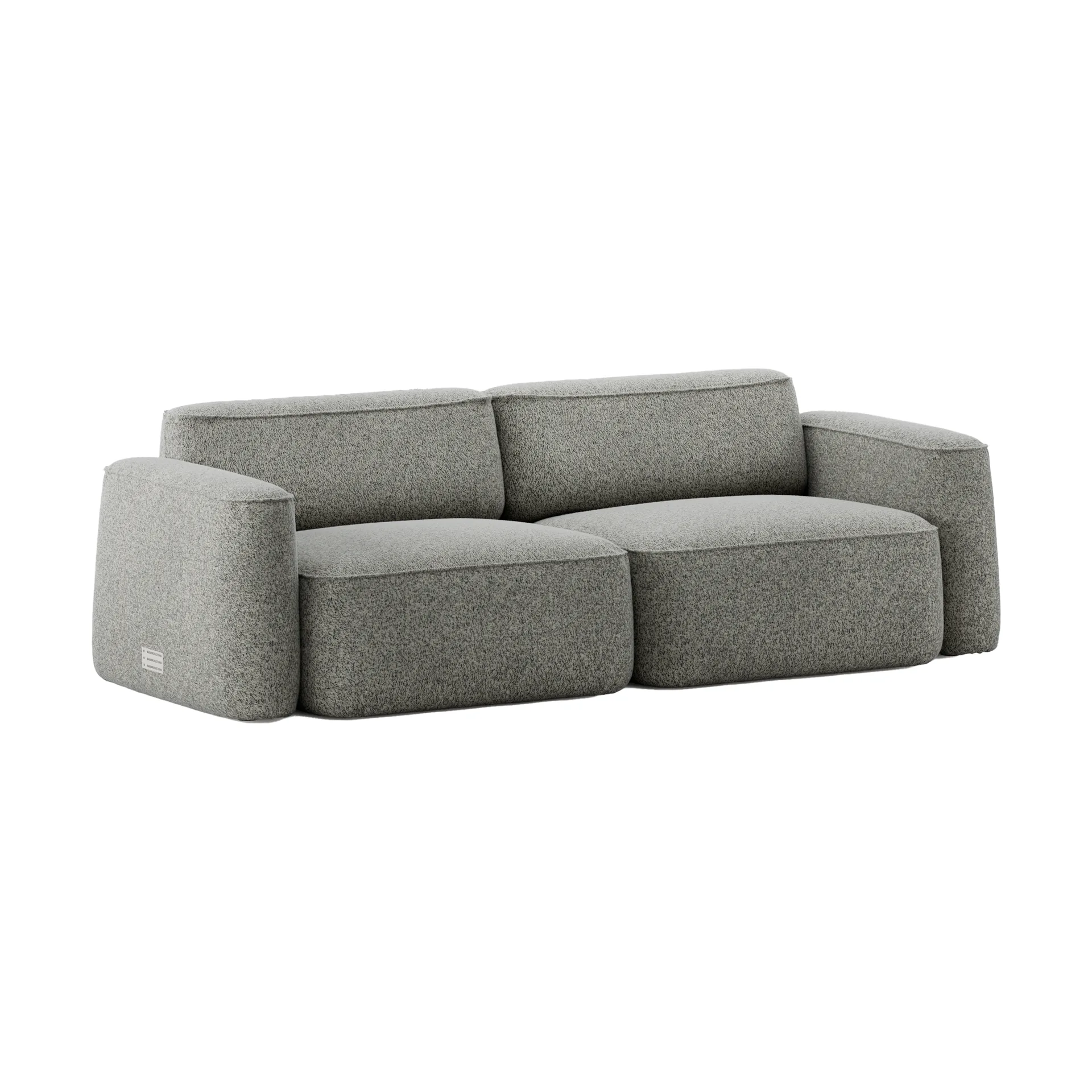 Patch 2,5-seters sofa, Spiral 23 Monochrome Massproductions