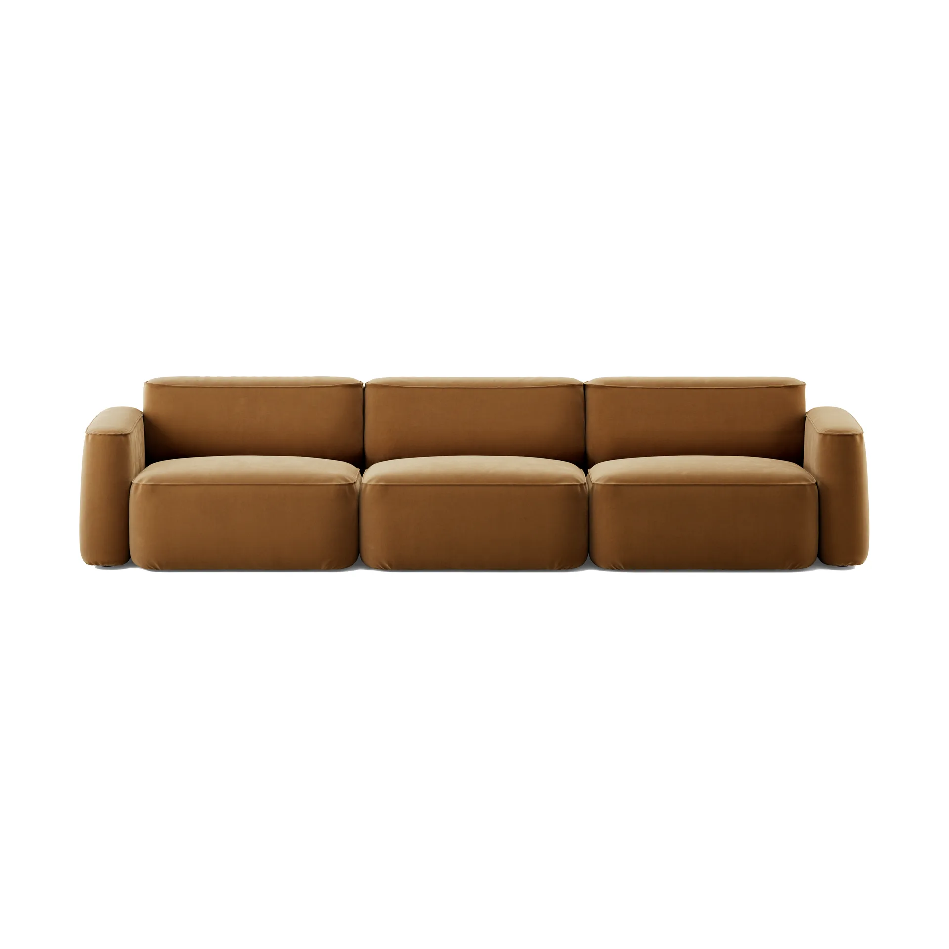 Patch 3-seters sofa, Atlantis 91 Cumin Massproductions