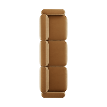 Patch 3-seters sofa - Atlantis 91 Cumin - Massproductions
