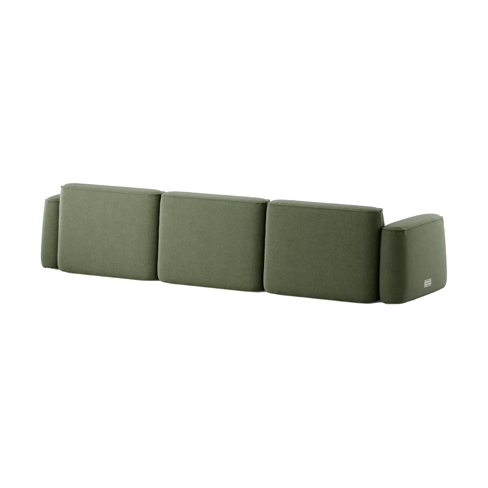 Patch 3-seters sofa, Linara 100 Tarragon Massproductions