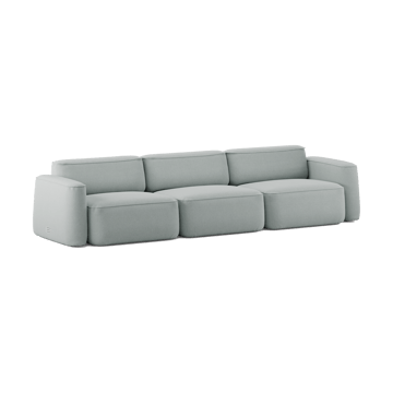 Patch 3-seters sofa - Linara 253 Swedish Grey - Massproductions