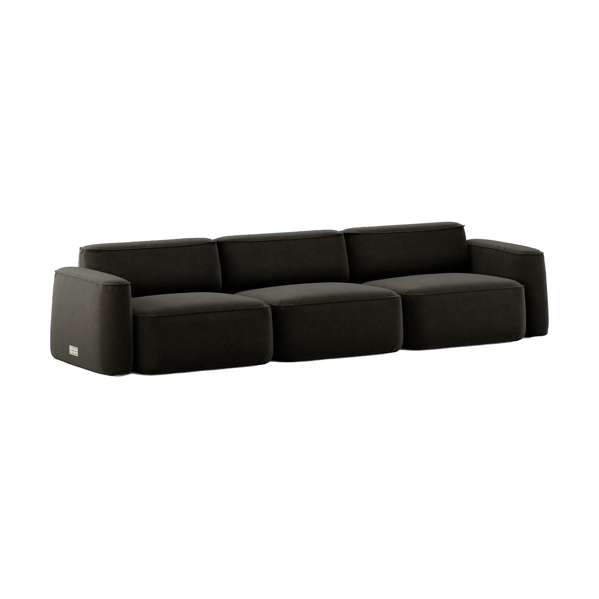 Patch 3-seters sofa, Linara 90 Espresso Massproductions