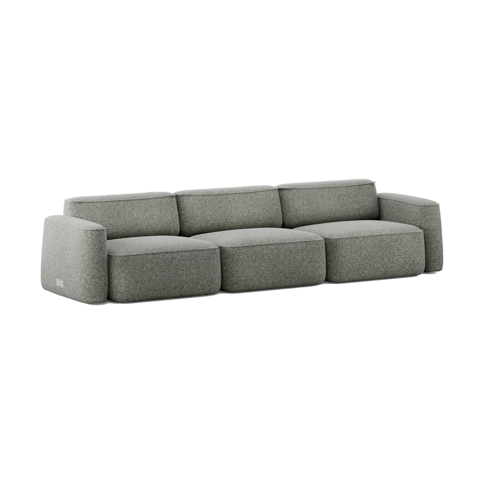 Patch 3-seters sofa, Spiral 23 Monochrome Massproductions