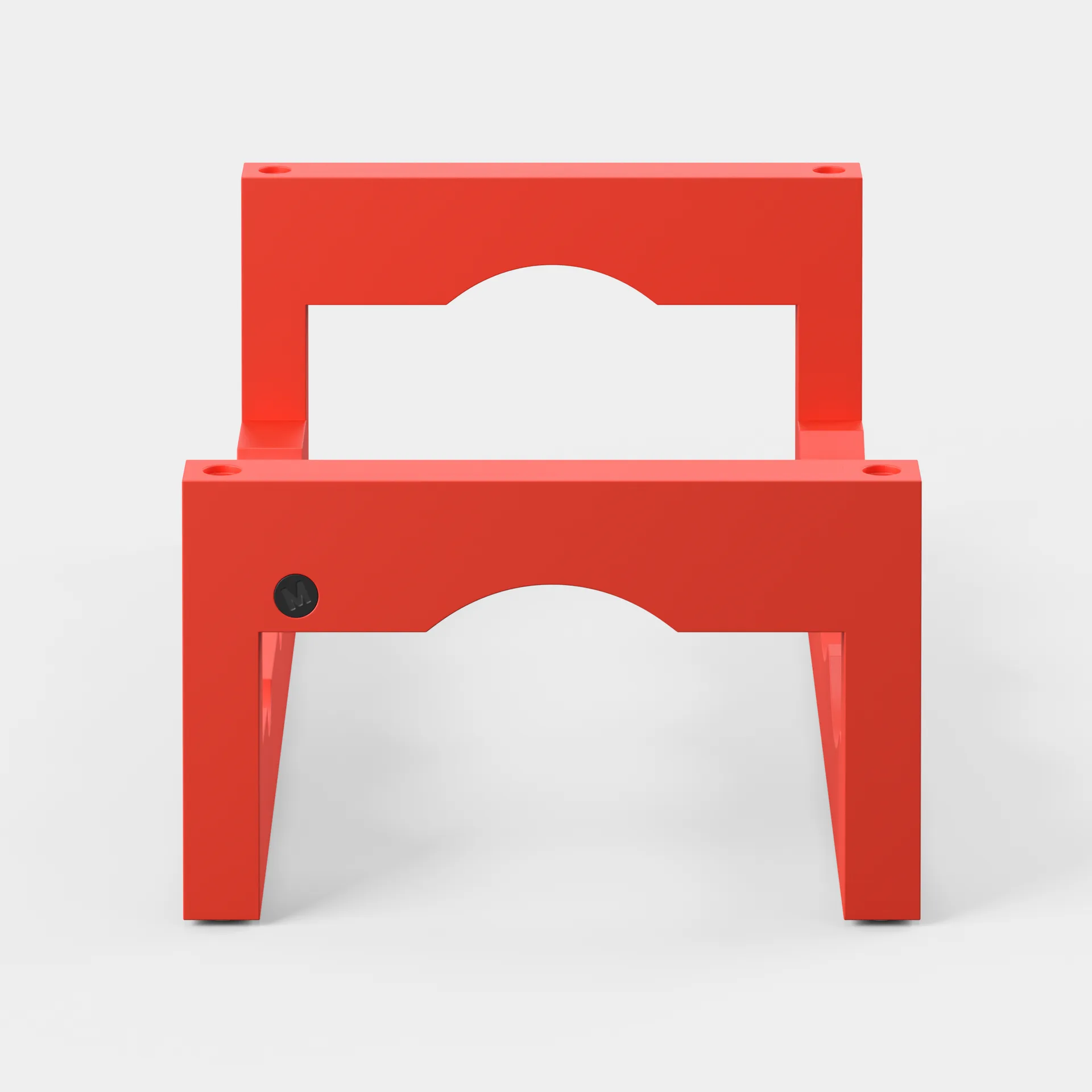 Silo stabelbart vinstativ, Rød Massproductions