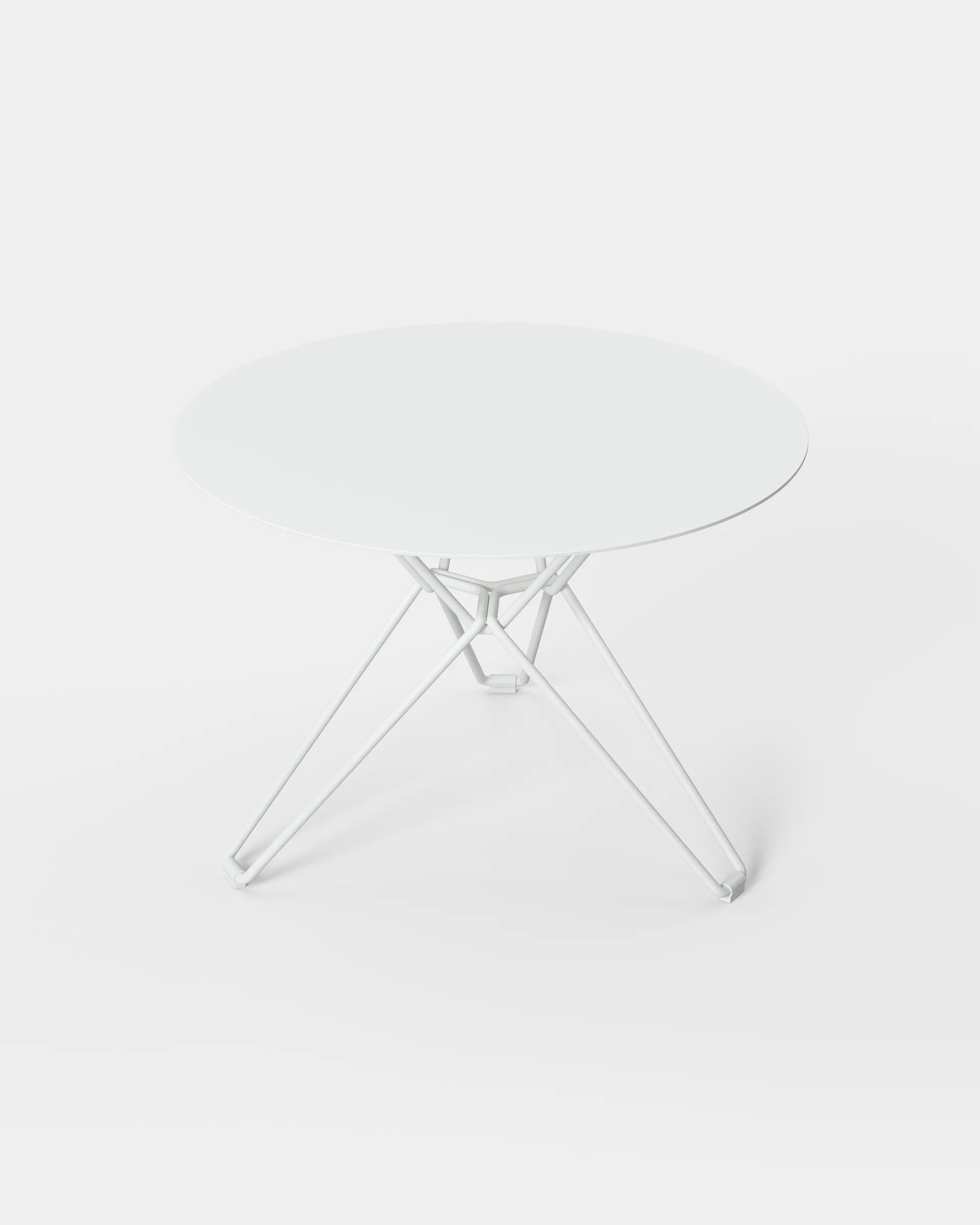 Tio sidebord Ø 60 cm, White Massproductions