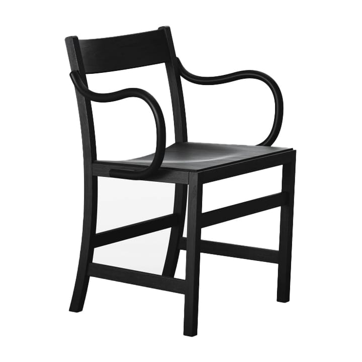 Waiter XL lenestol - Svartbeiset bøk - Massproductions