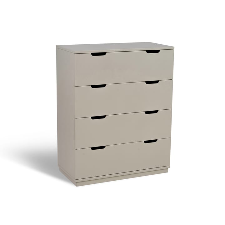 Aoko kommode 4 skuffer, Beige Mavis