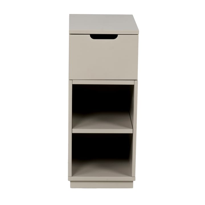 Aoko nattbord 72 cm 1 skuff - Beige - Mavis