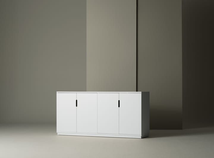 Aoko skjenk 77x160 cm, hvit lakk Mavis