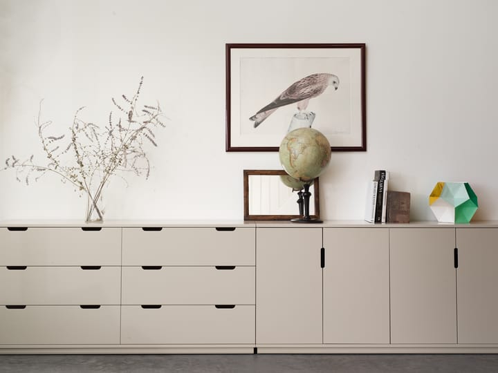 Aoko skjenk 77x160 cm, hvit lakk Mavis