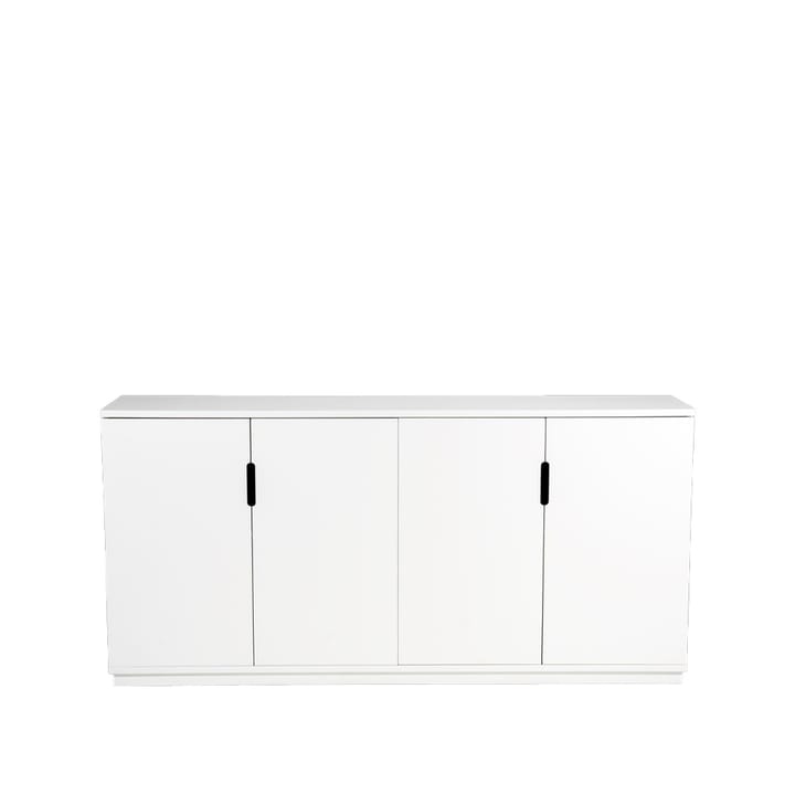 Aoko skjenk 77x160 cm - hvit lakk - Mavis