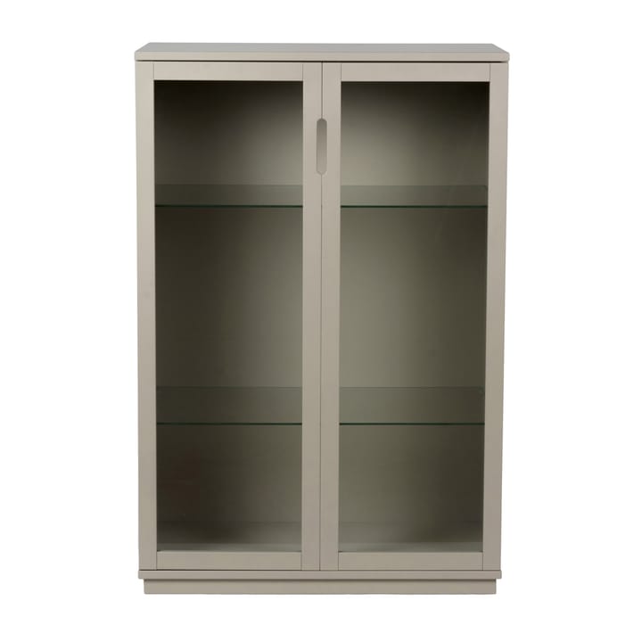 Aoko vitrineskap 120 cm - Beige - Mavis