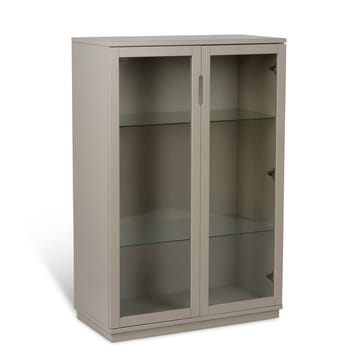 Aoko vitrineskap 120 cm - Beige - Mavis