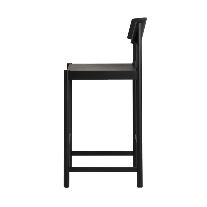 Rod barstol 65 cm, Svartebeiset ask Mavis