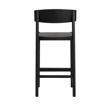 Rod barstol 65 cm - Svartebeiset ask - Mavis