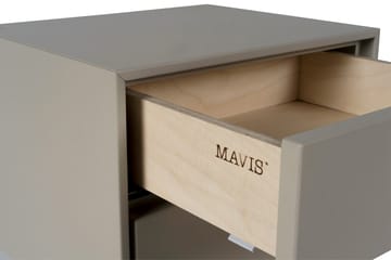 Volt nattbord vegghengt - Beige-svart - Mavis