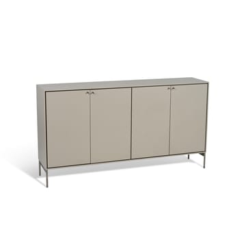 Volt sideboard 80x148 cm - Beige-rustfritt stål - Mavis