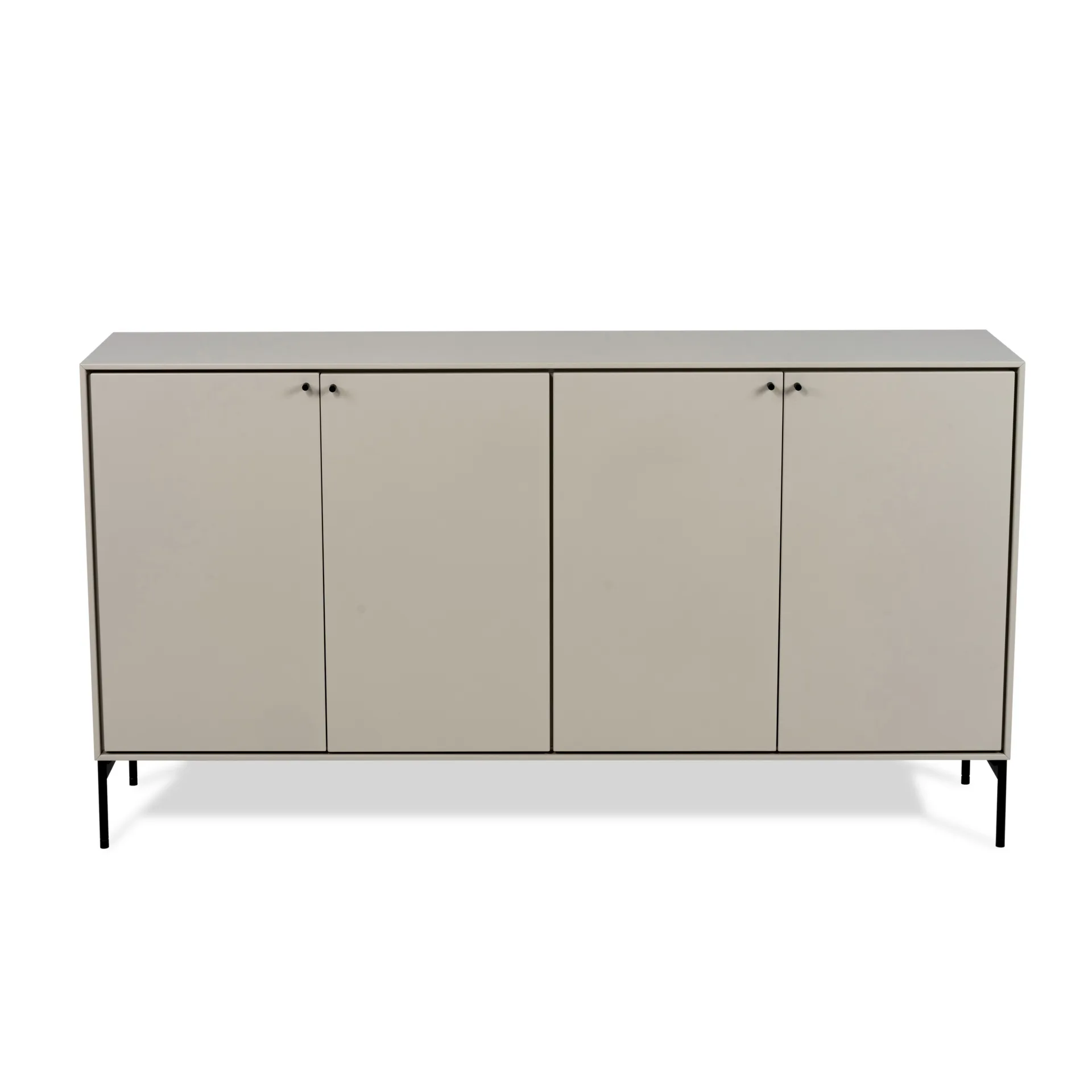 Volt sideboard 80x148 cm, Beige-svart Mavis