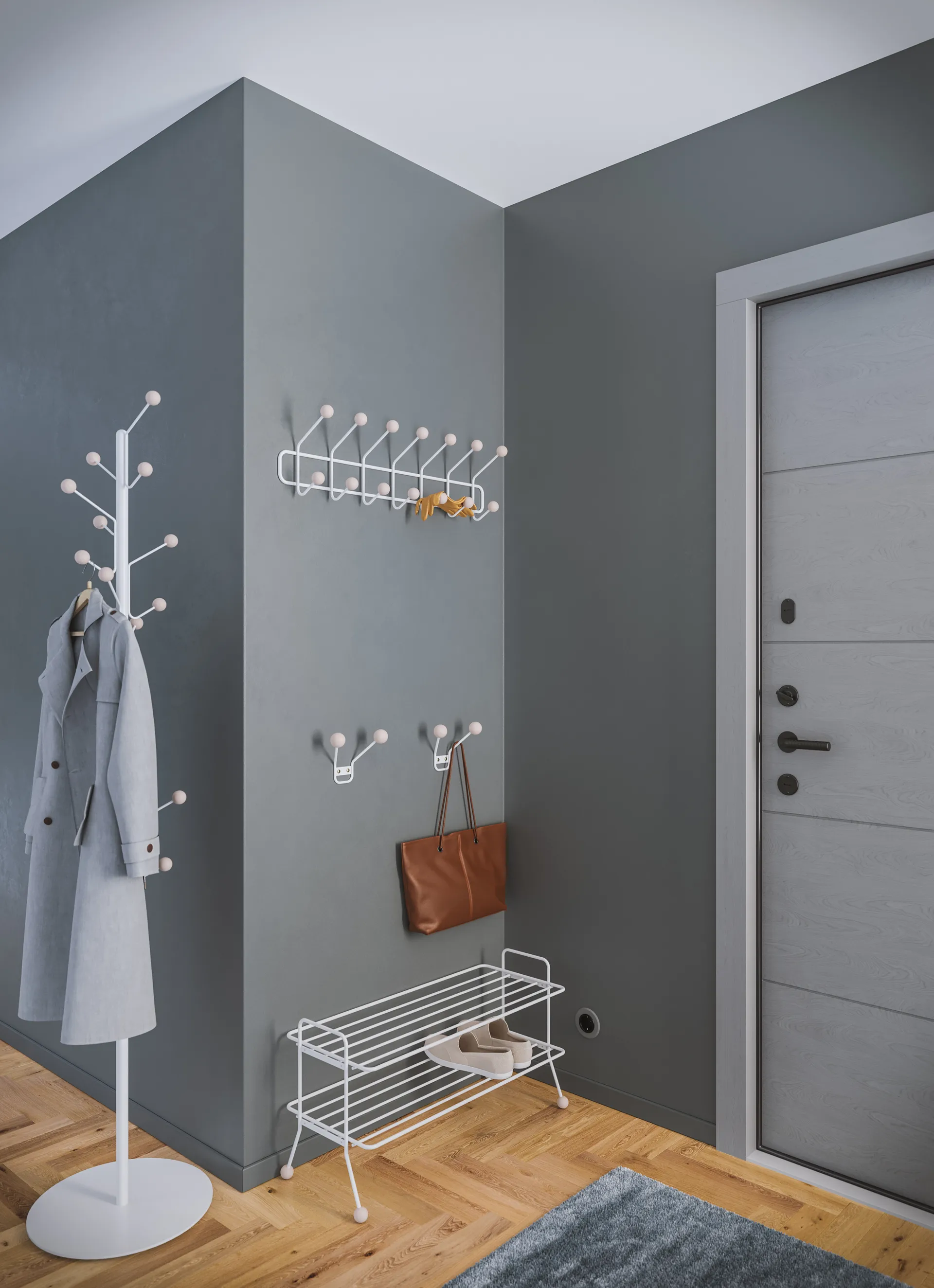 Bill Floor klesknagg, Hvit Maze