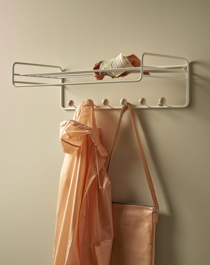 Bill Hat rack hattehylle, Hvit Maze