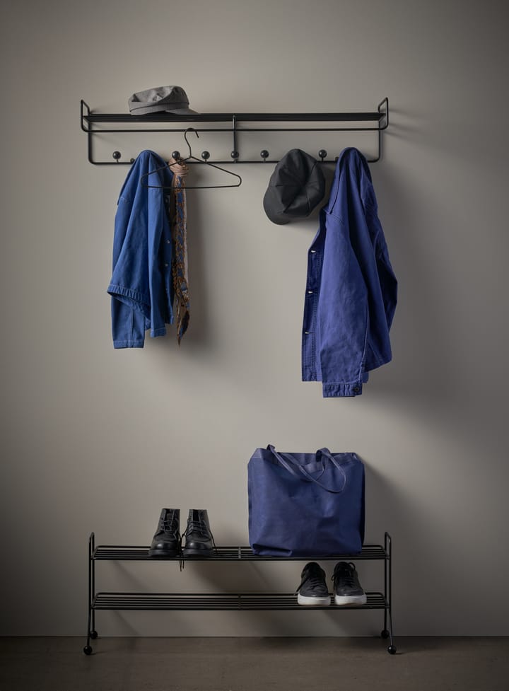 Bill Hat rack L hattehylle, Svart Maze