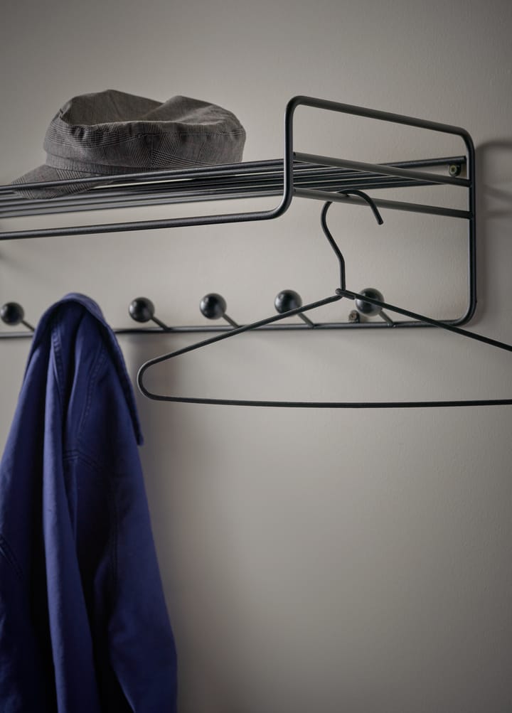 Bill Hat rack L hattehylle, Svart Maze