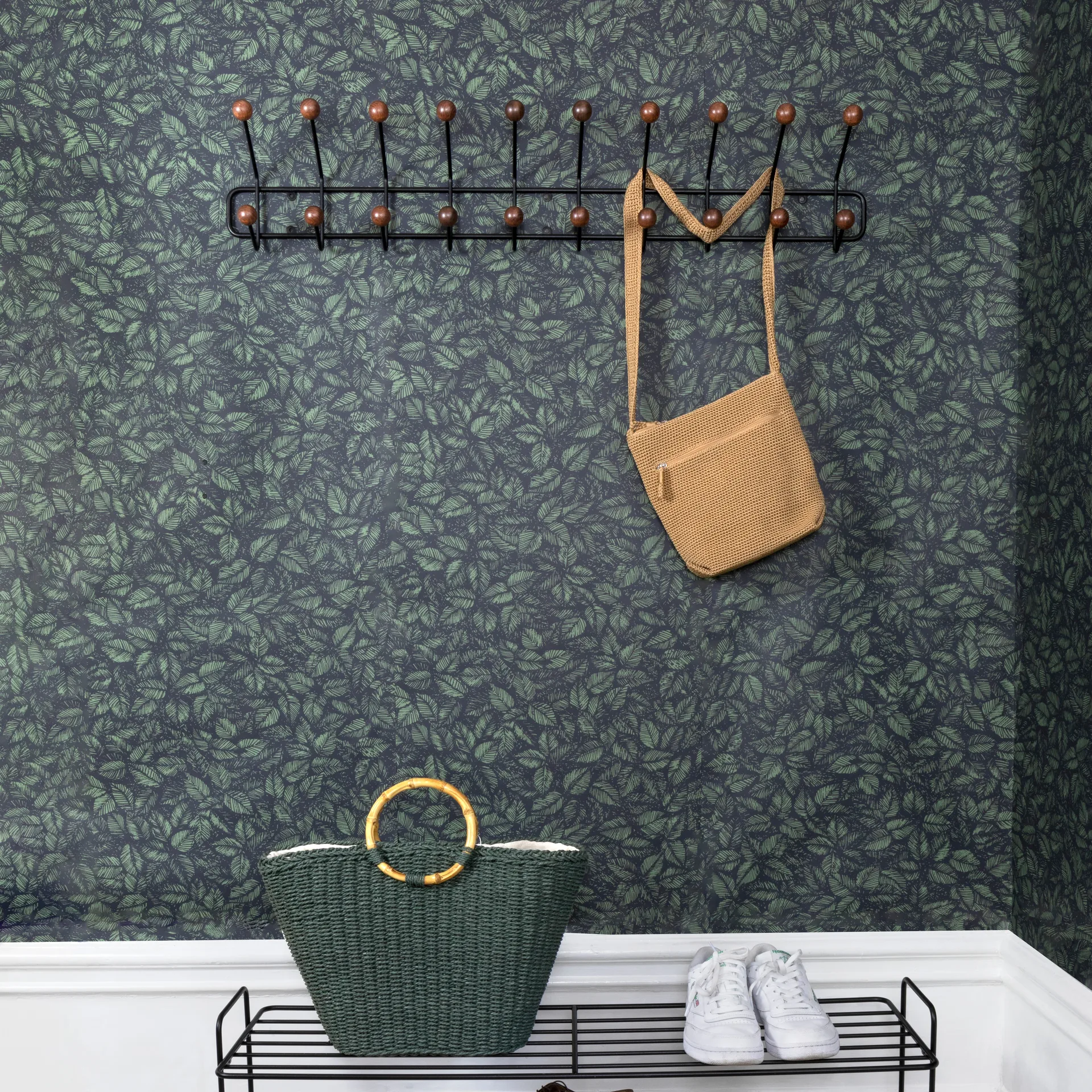 Bill Horizontal L, Svart-mørkbrun Maze