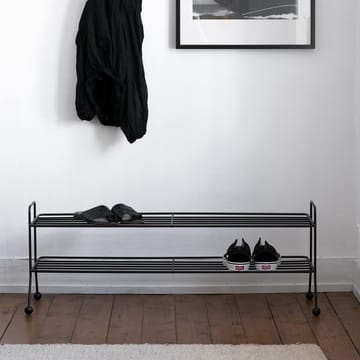 Bill Shoe Shelf L skohylle - sort - Maze