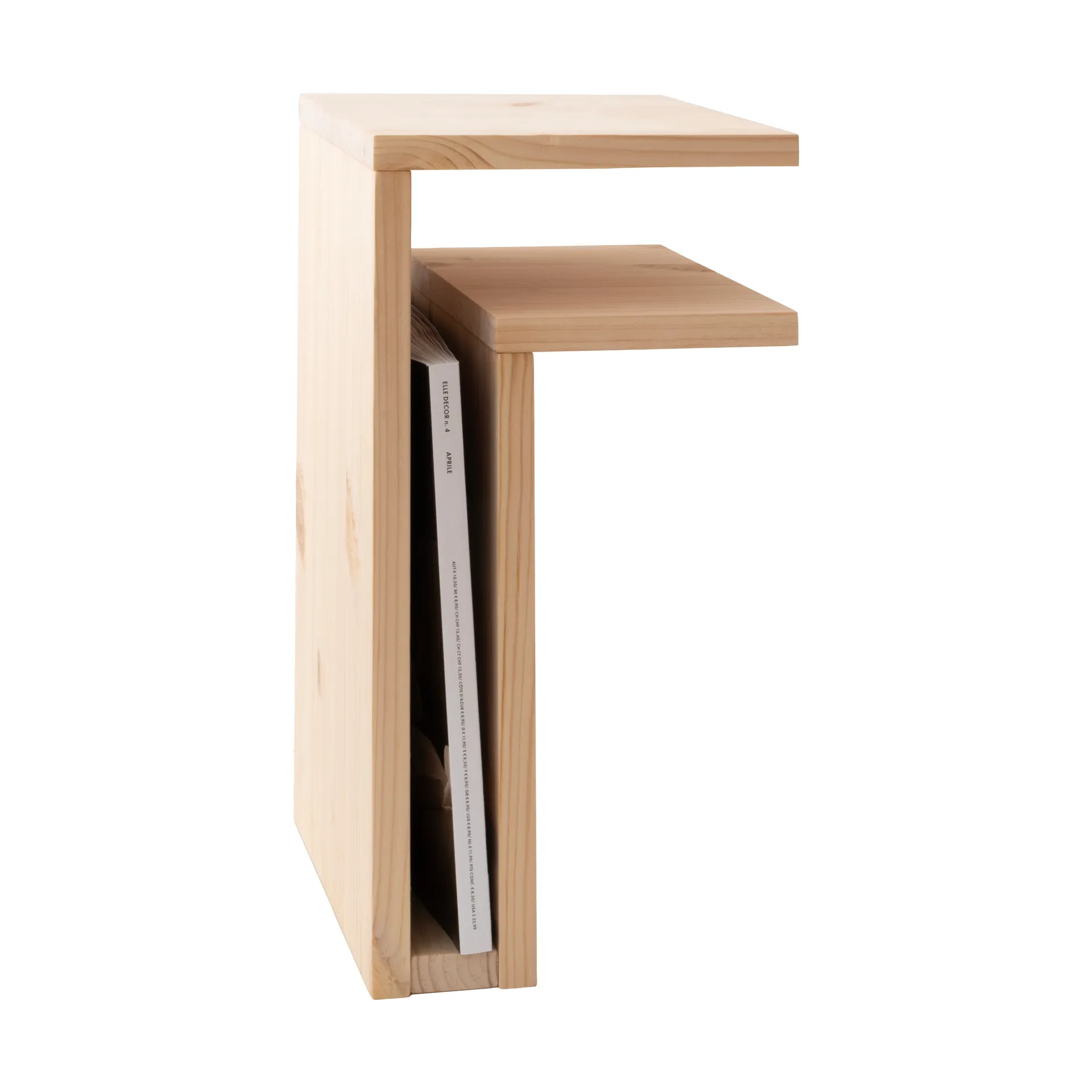 F-shelf Play DIY vegghylle, Pine, right Maze