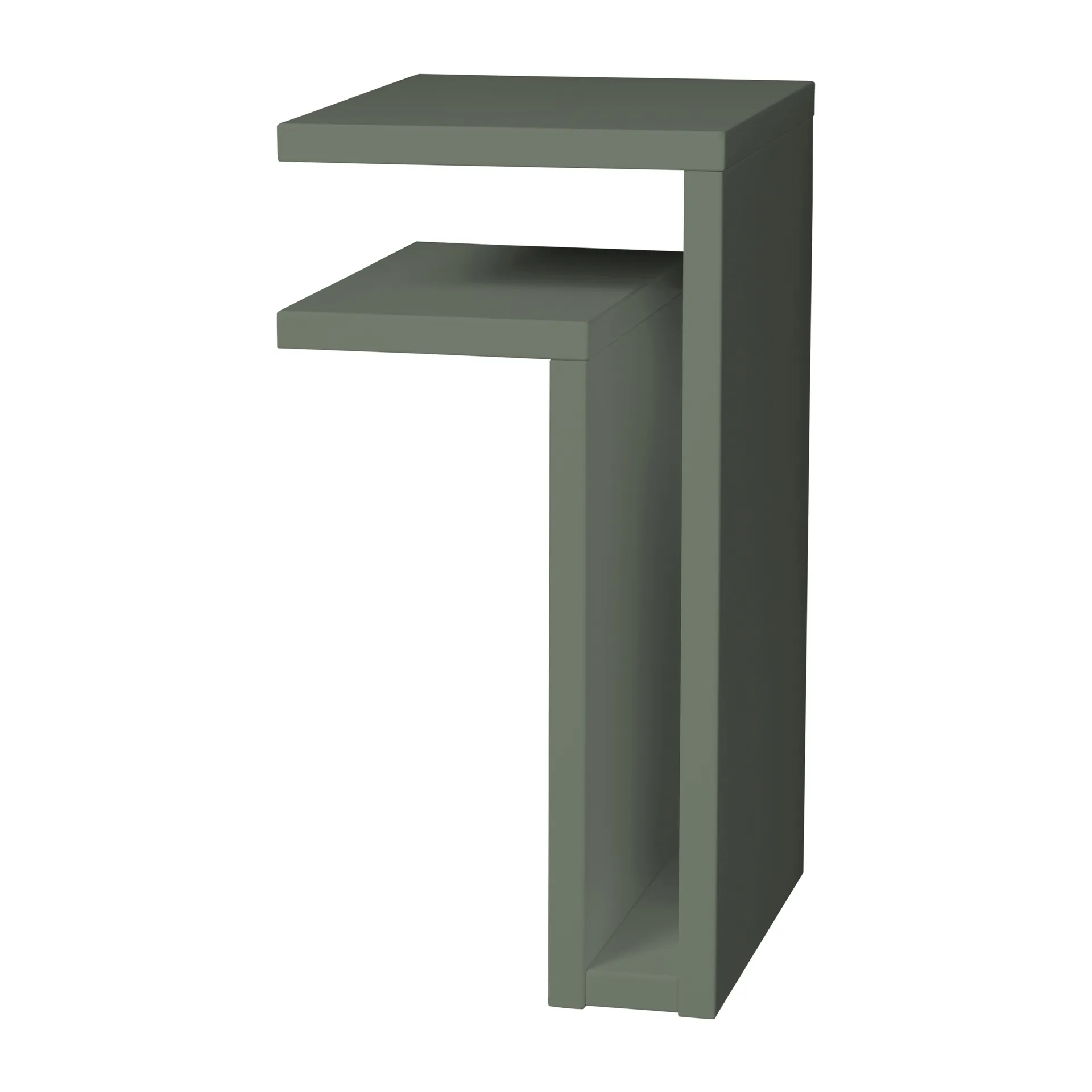 F-shelf vegghylle green grey, Hylle til venstre Maze