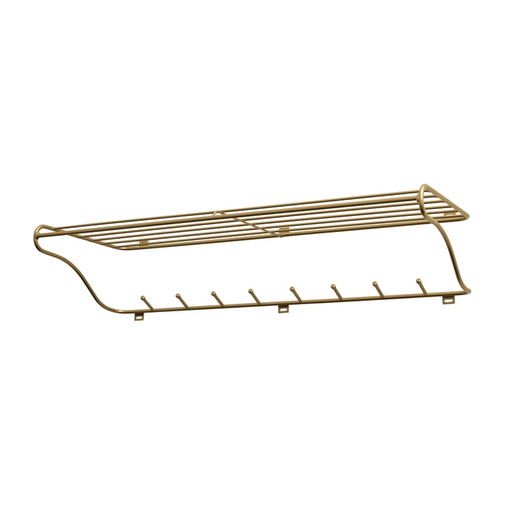 Hat Rack L hattehylle - messing - Maze