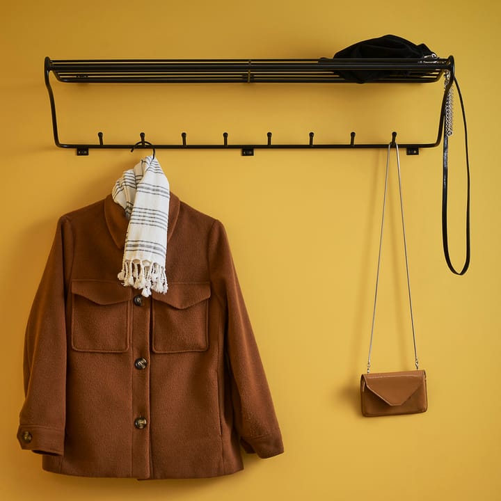 Hat Rack L hattehylle, svart Maze