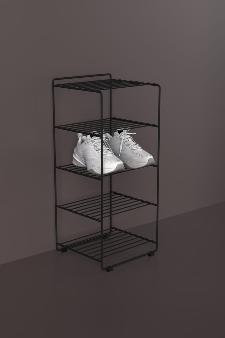 Maze Shoescraper skohylle, Svart Maze